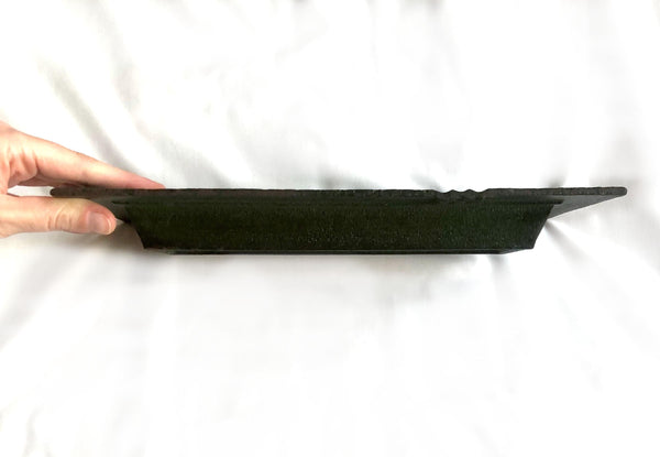 Big Japanese iron cast ashtray - three friends of winter