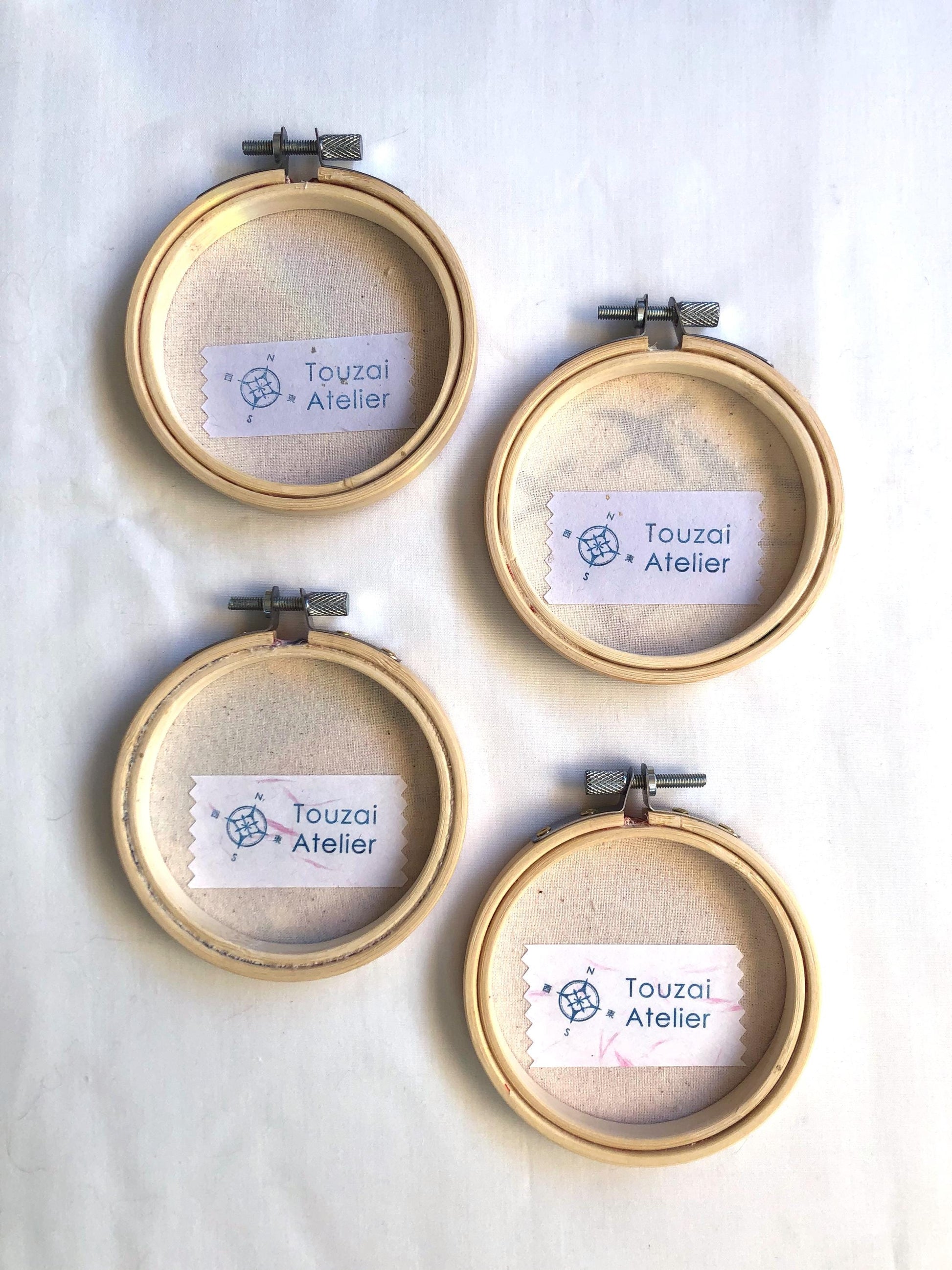 Vintage kimono wall hanging - tondo 8cm