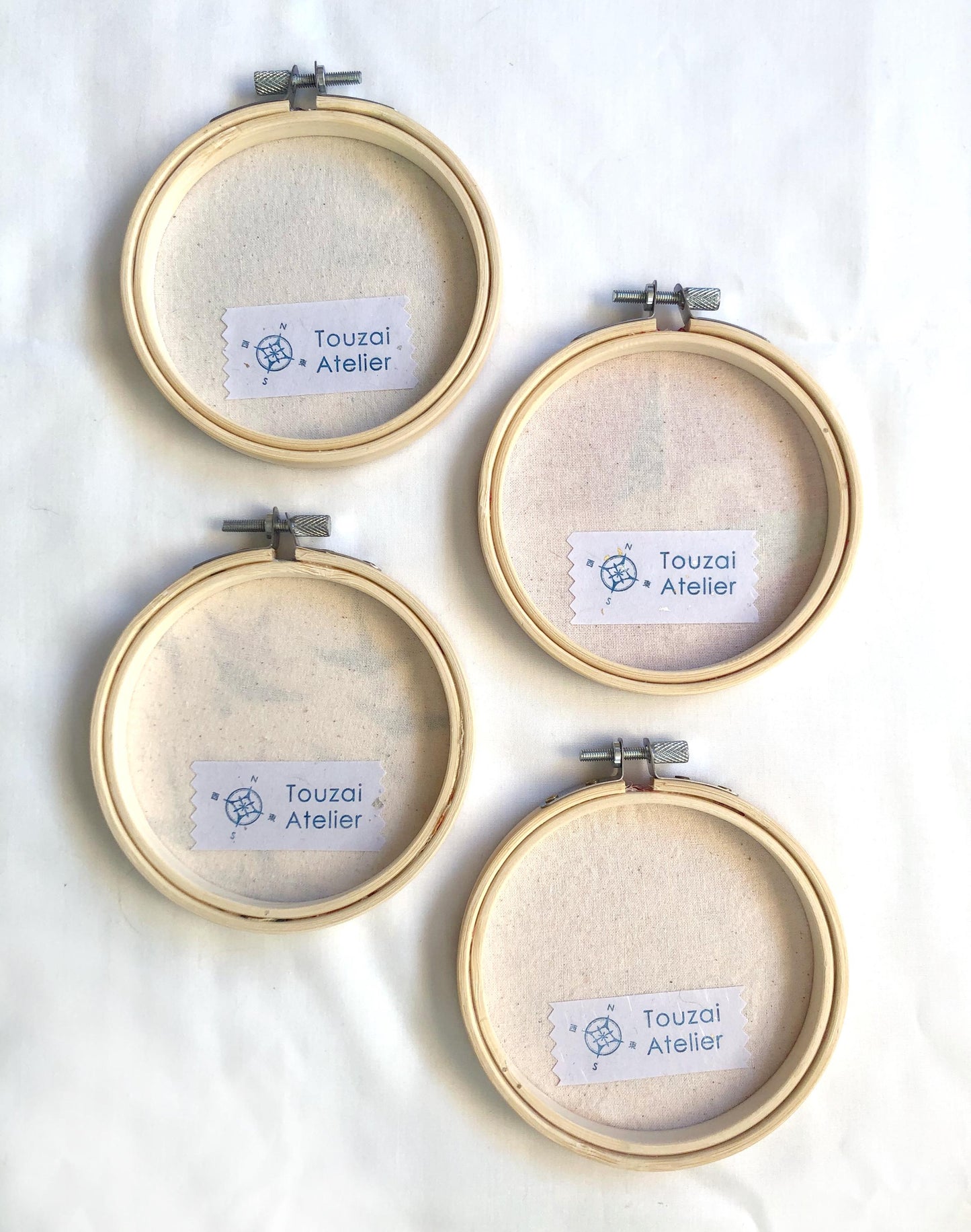 Vintage kimono wall hanging - tondo 10cm