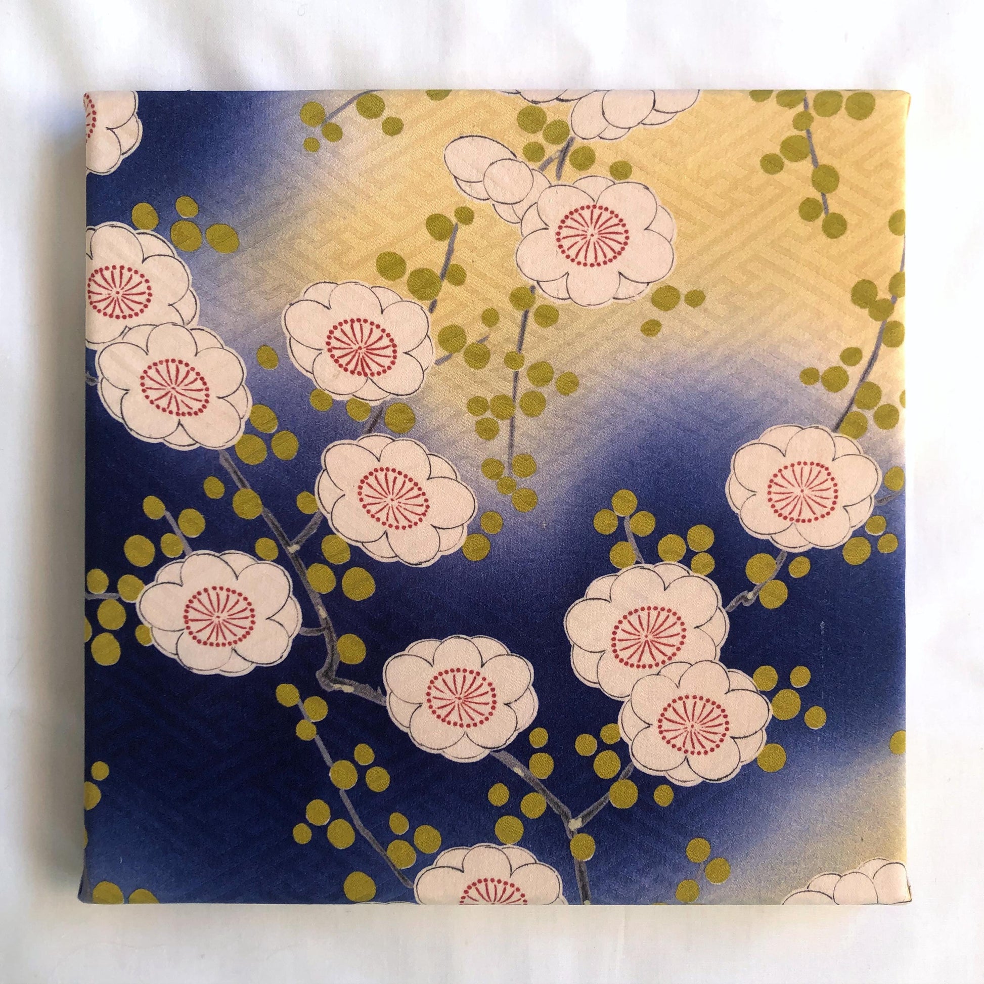 Vintage kimono wall hangings - square (series 2)