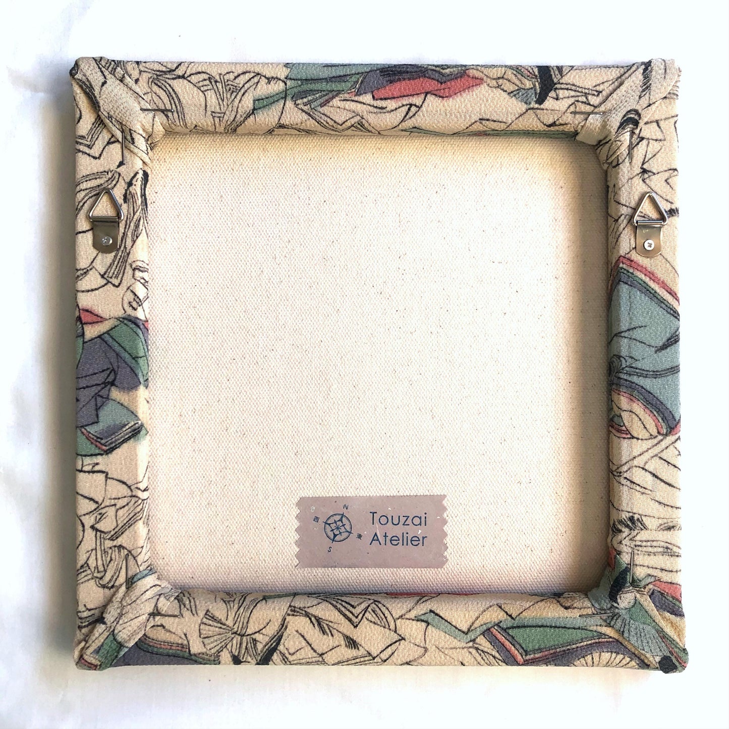 Vintage kimono wall hangings - square (series 2)