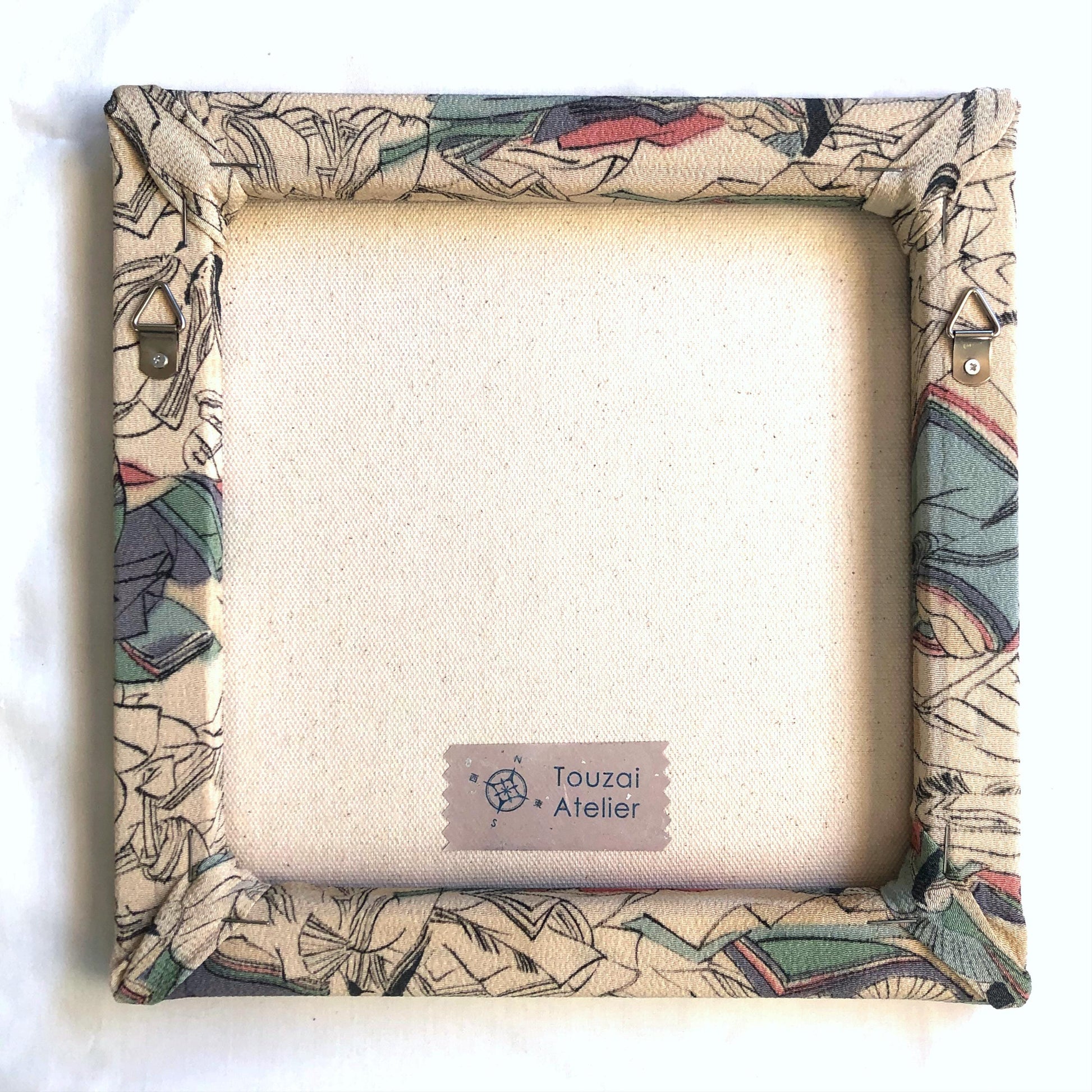 Vintage kimono wall hangings - square (series 2)