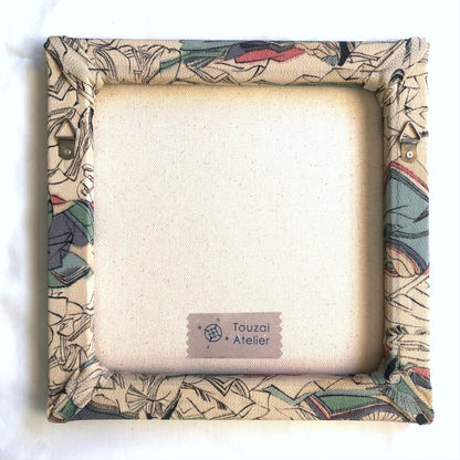 Vintage kimono wall hangings - square (series 2)