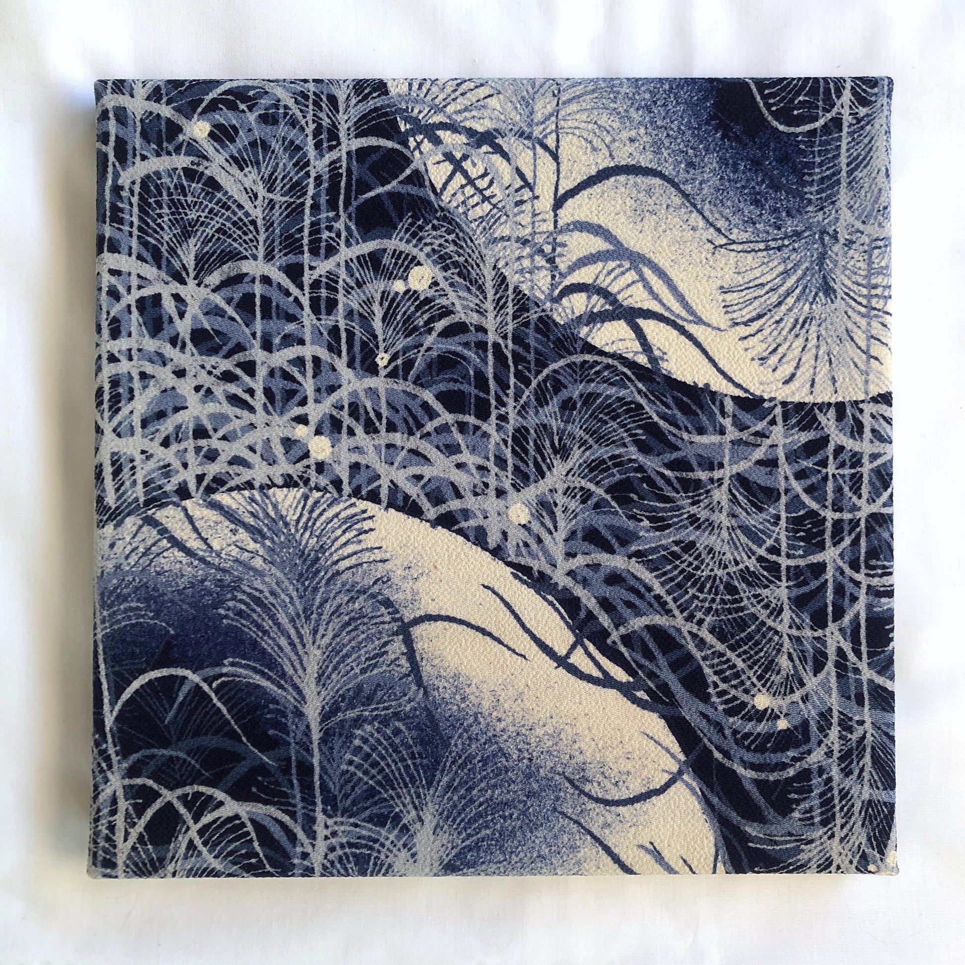 Vintage kimono wall hangings - square (series 2)