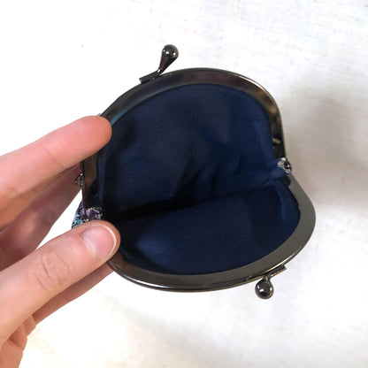 Cute Japanese coin purse - hydrangea flowers