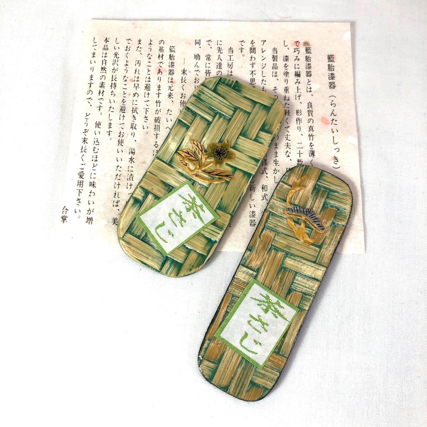 Traditional Japanese tea scoop - different types available