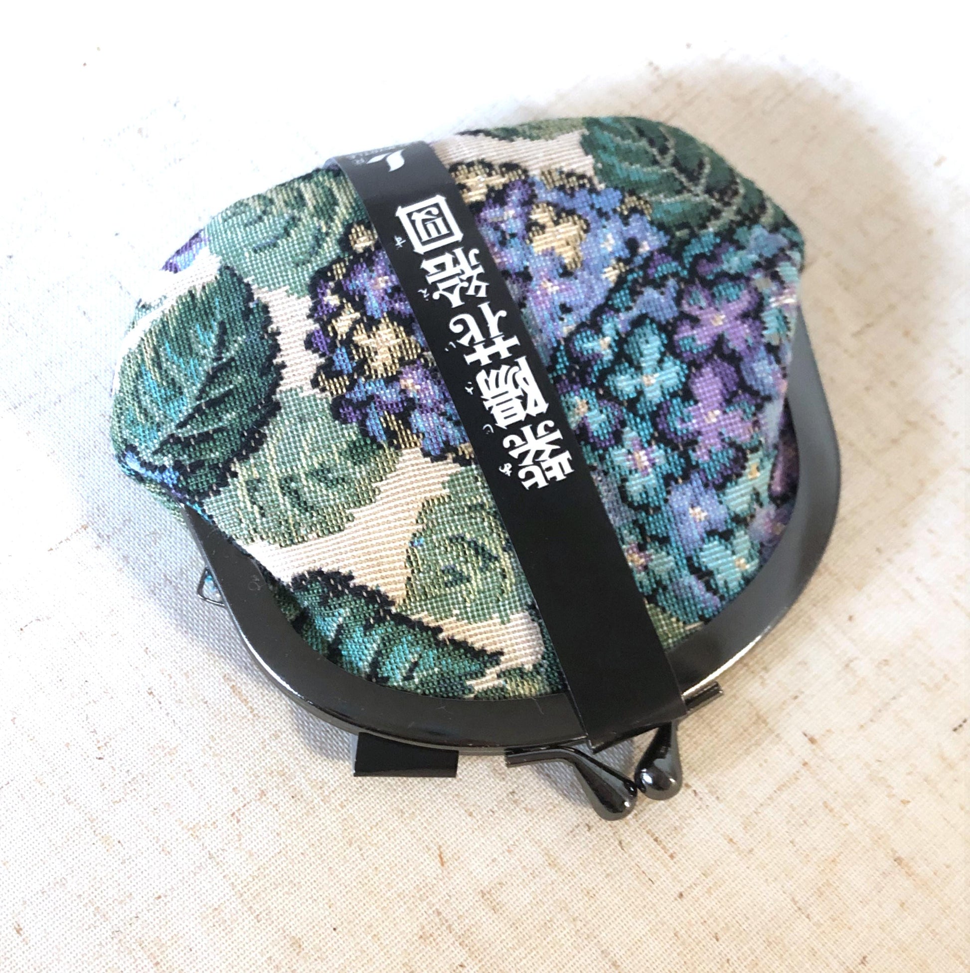 Cute Japanese coin purse - hydrangea flowers