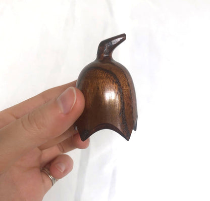 Japanese lacquer container - miniature eggplant