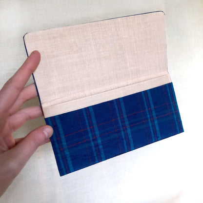 Vintage Japanese slim wallet - striped (different colors available)