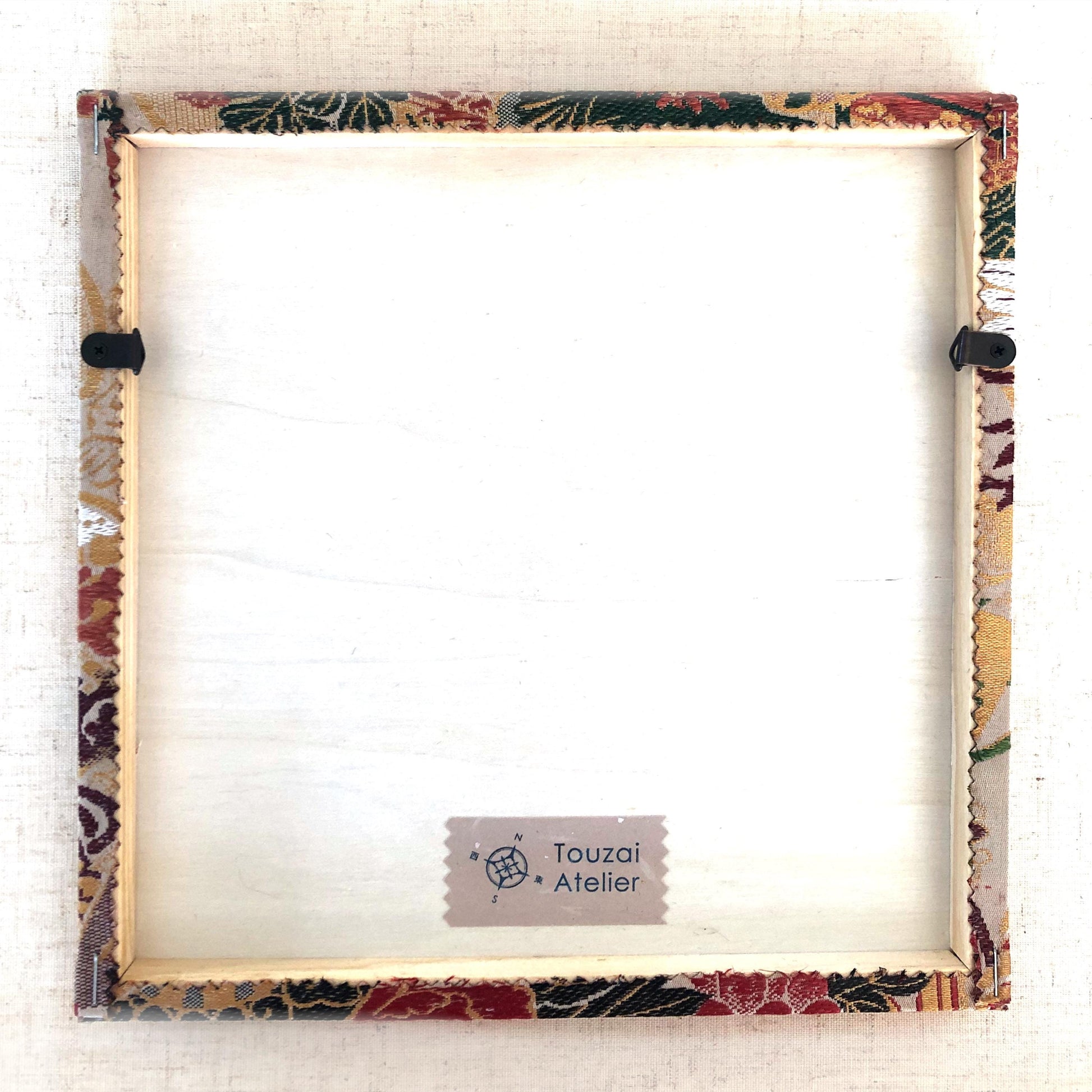 Vintage obi wall hangings - square