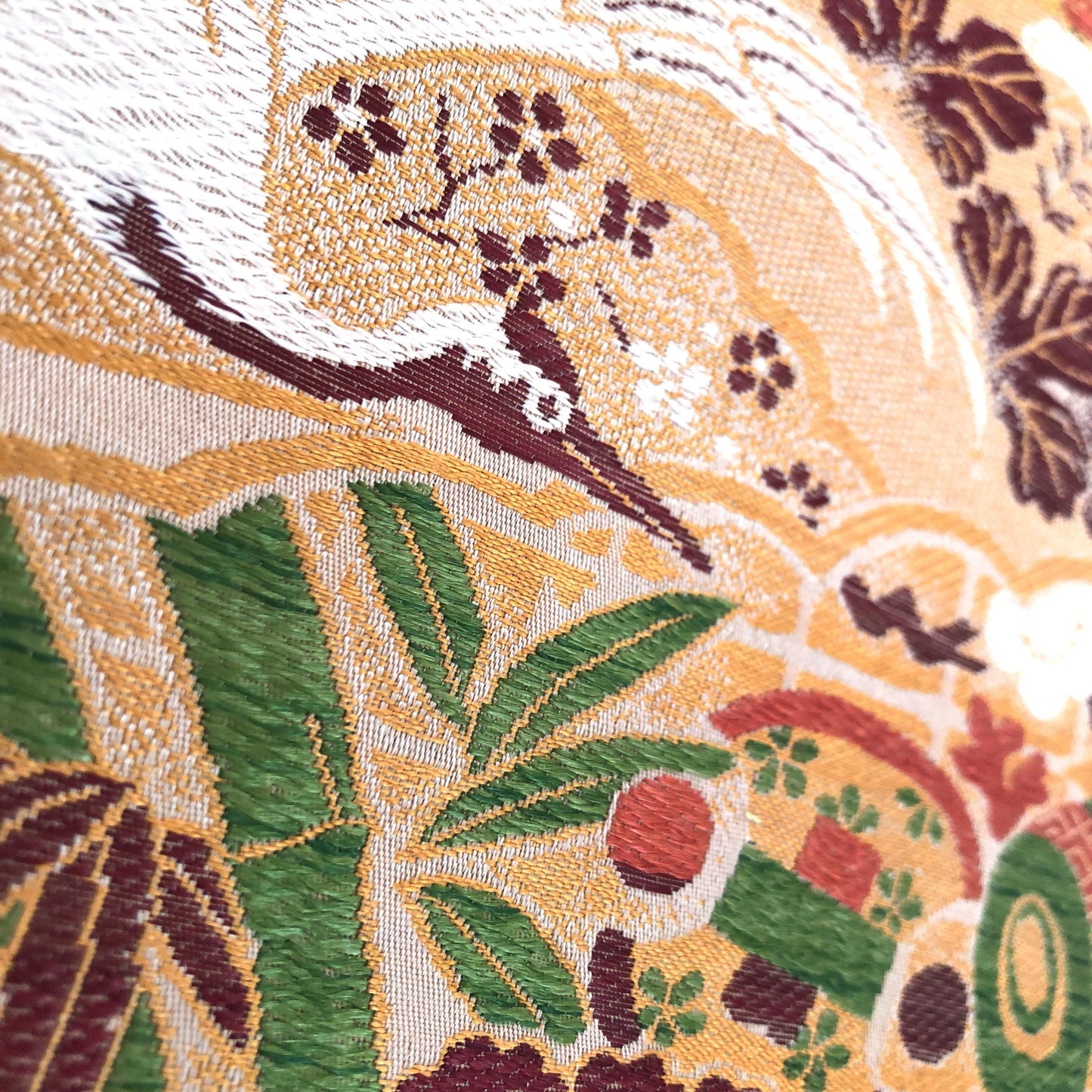 Vintage obi wall hangings - square