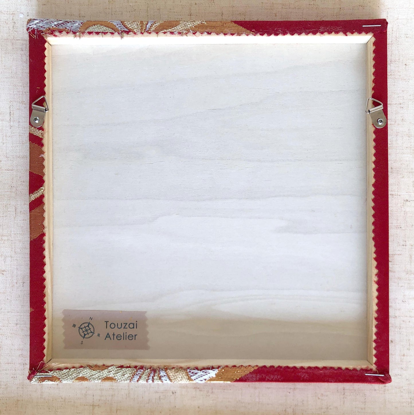 Vintage obi wall hangings - square