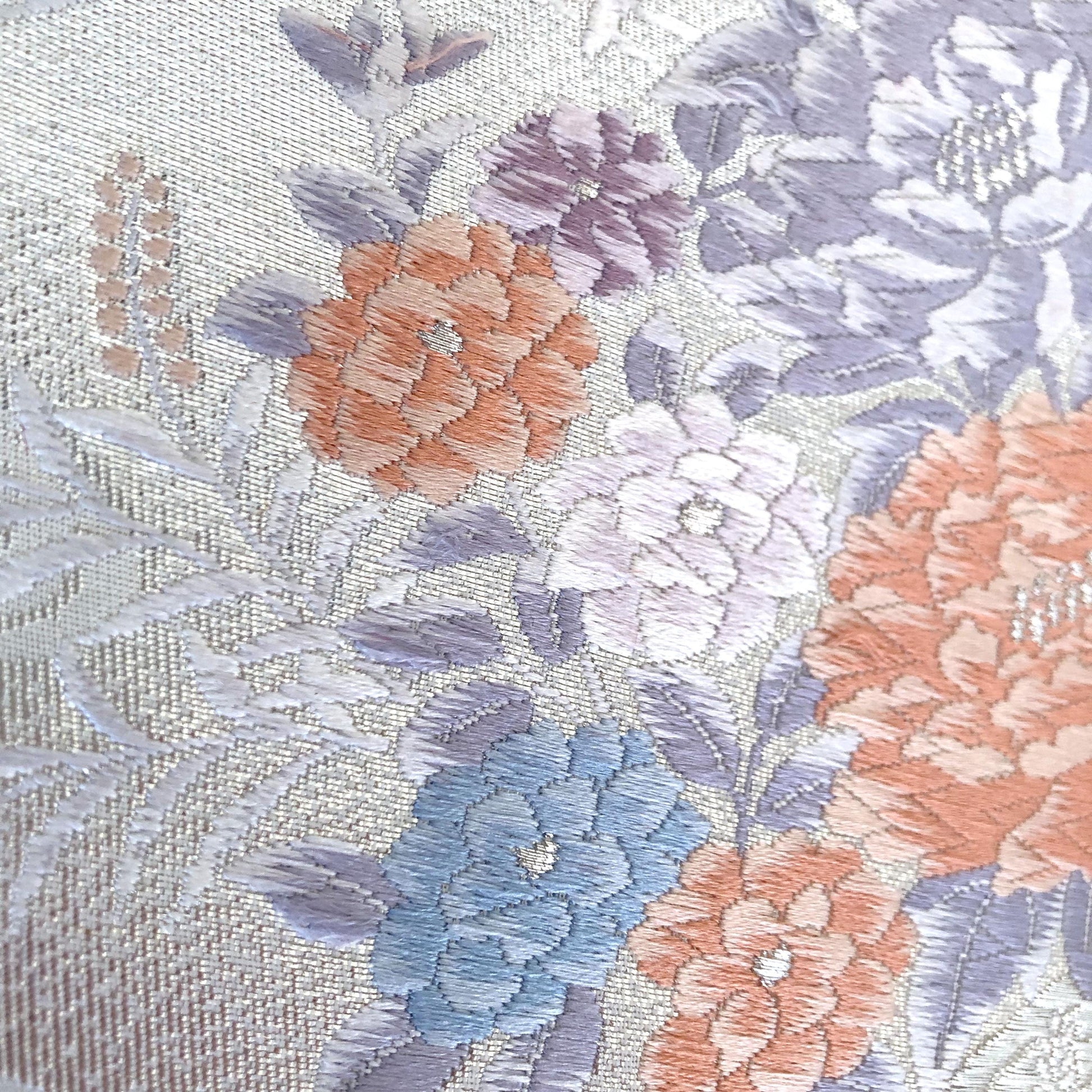 Vintage obi wall hangings - square