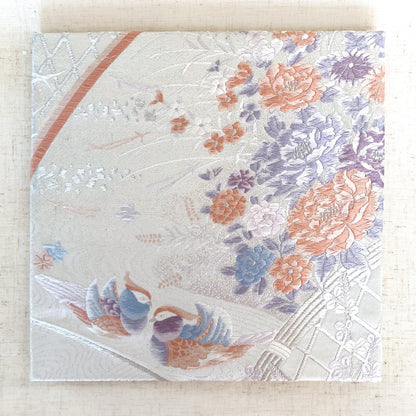 Vintage obi wall hangings - square