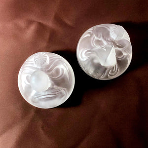 Unique Japanese drinking glass set - tengu guardians