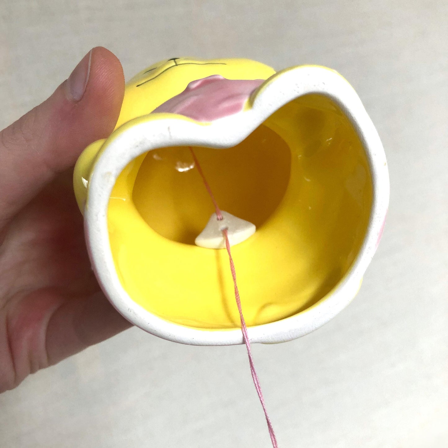 Cute Japanese wind chime fuurin - angry tiger