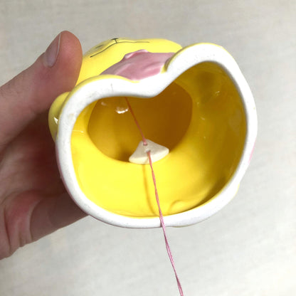 Cute Japanese wind chime fuurin - angry tiger