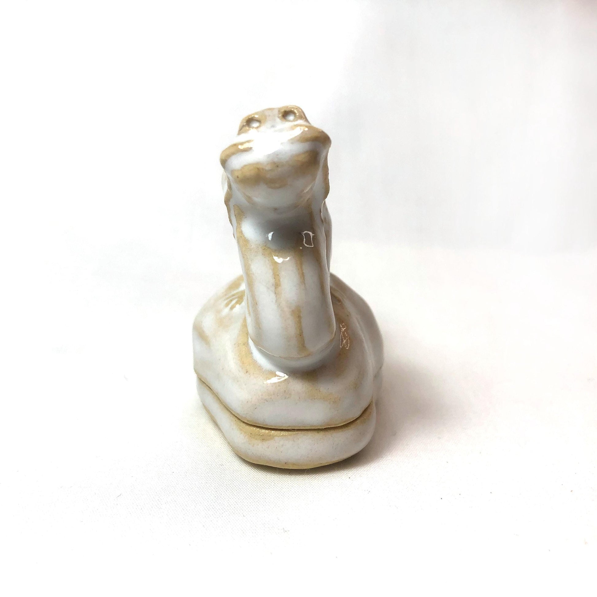 Miniature incense dish / trinket box - Japanese dragon