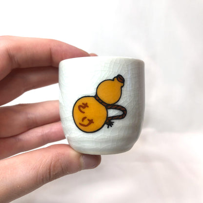 Cute Japanese sake bottle set - tipsy kappa