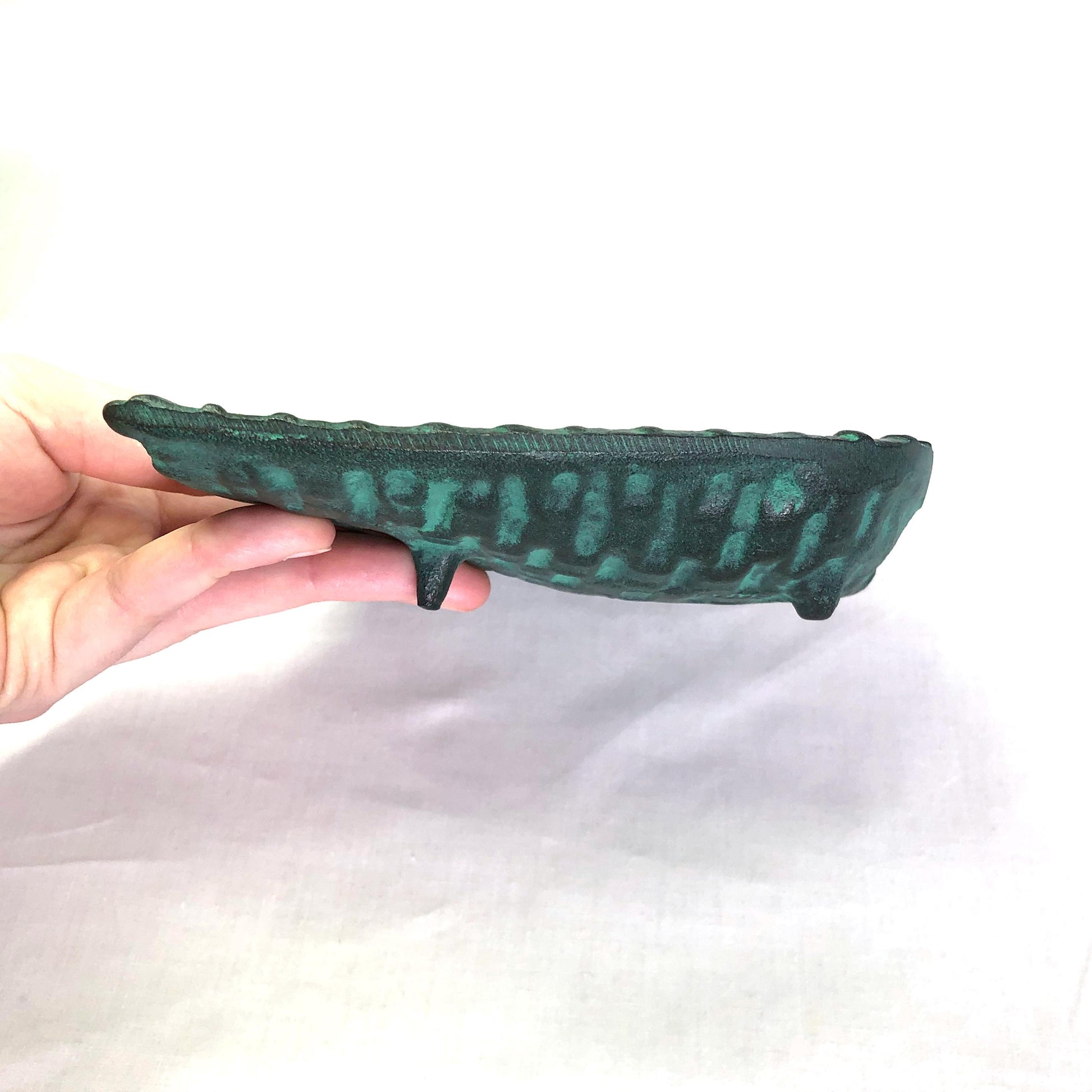 Japanese iron cast dish - mouse on a rice scoop