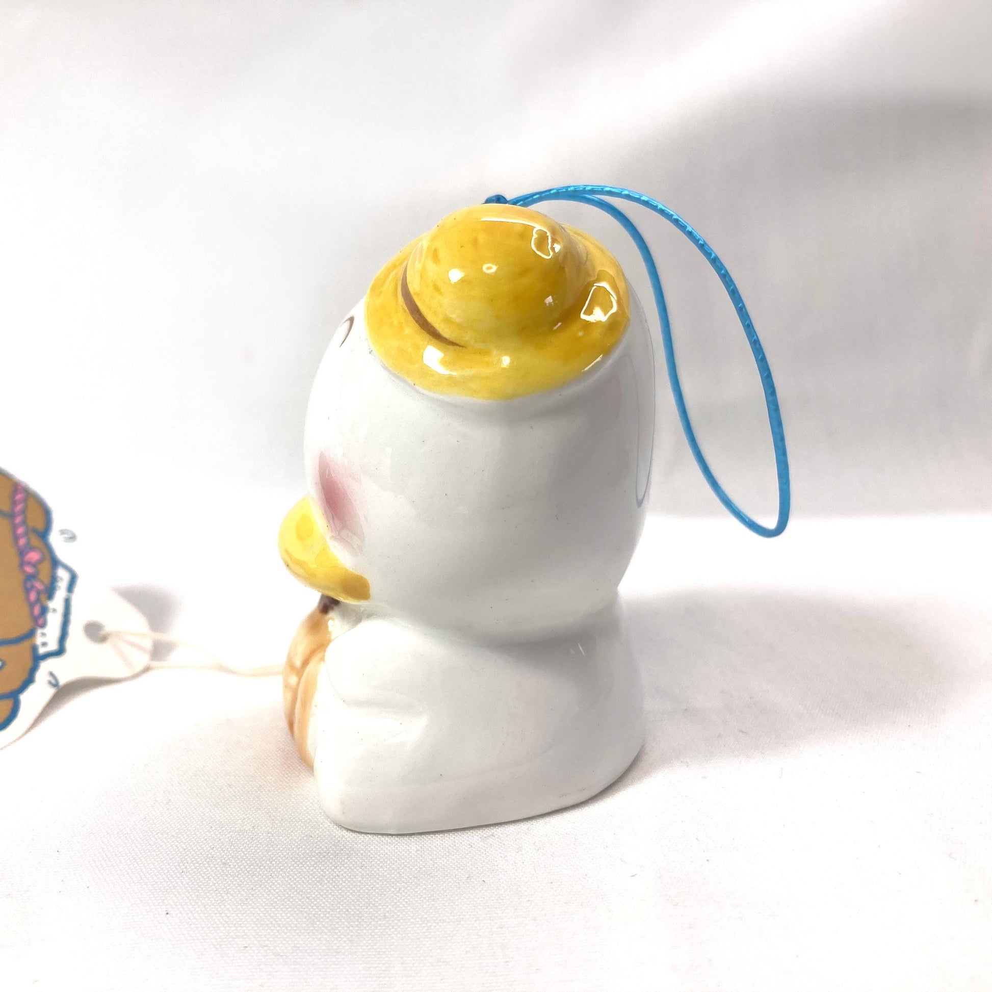 Ceramic Duck Wind Chime Fuurin: Japanese 80s Comic Style