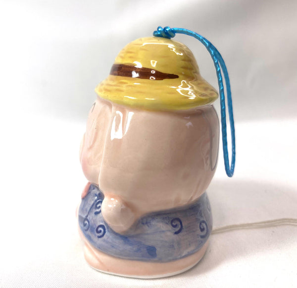 Cute Japanese wind chime fuurin - piggy