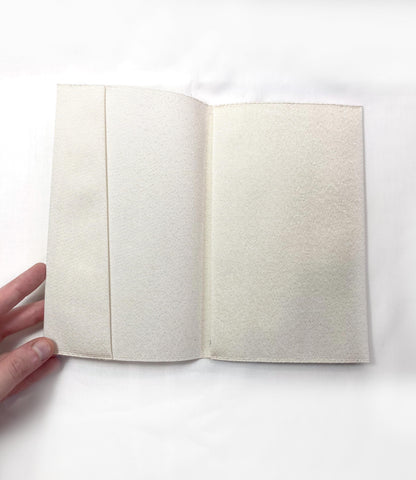 Traditional Japanese accessory - envelope or document file fukusa - glittery silver water swirls pattern