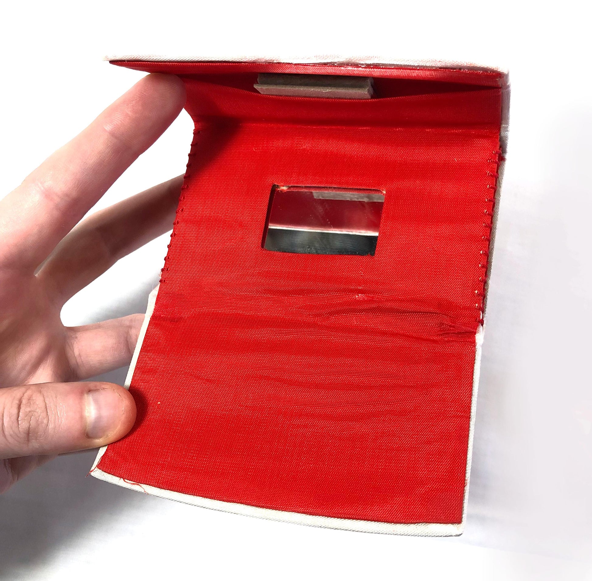 Set of kimono accessories for children - pink and red origami cranes pattern