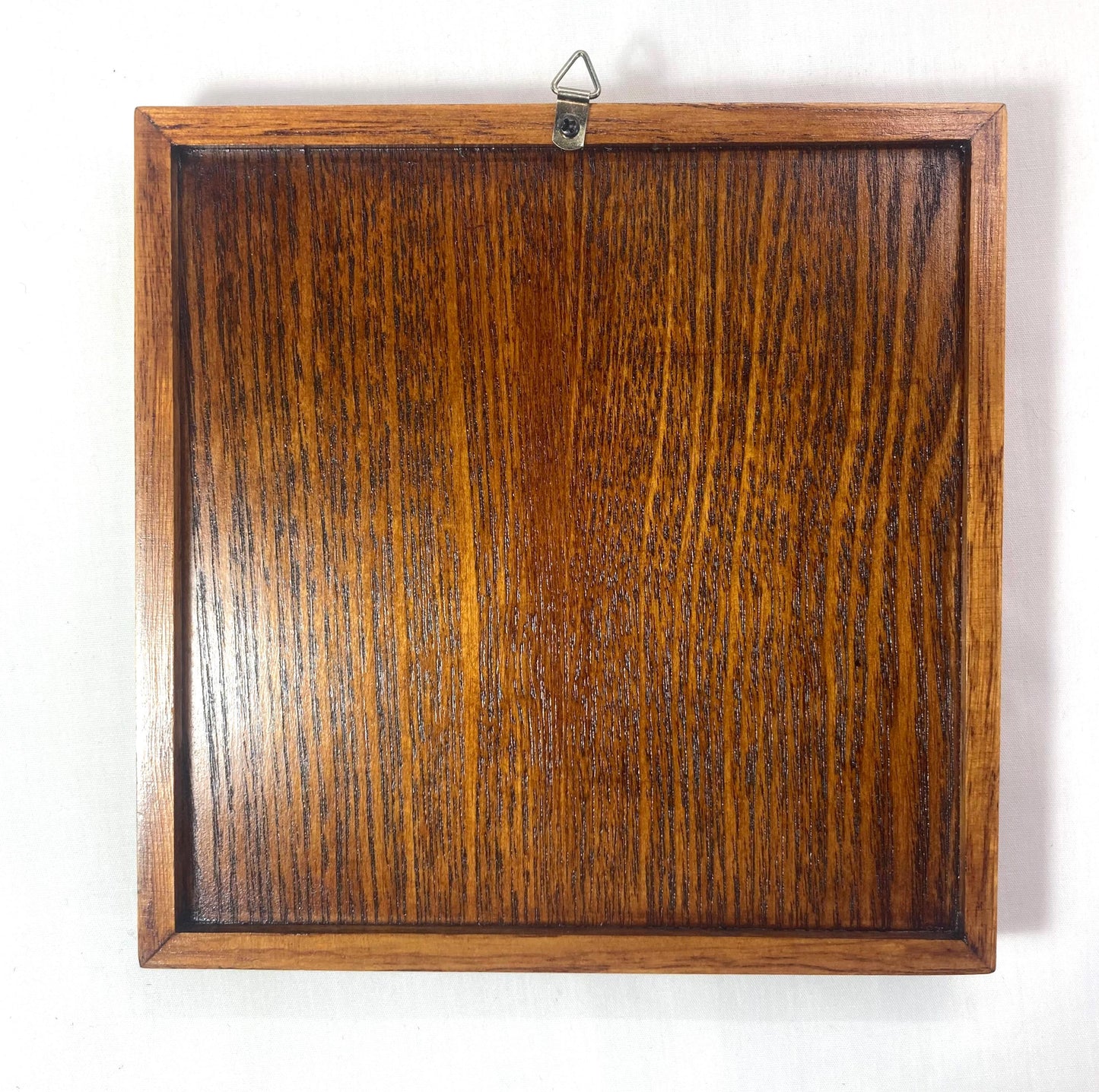 Framed Japanese foliage tile - synthetic urushi print