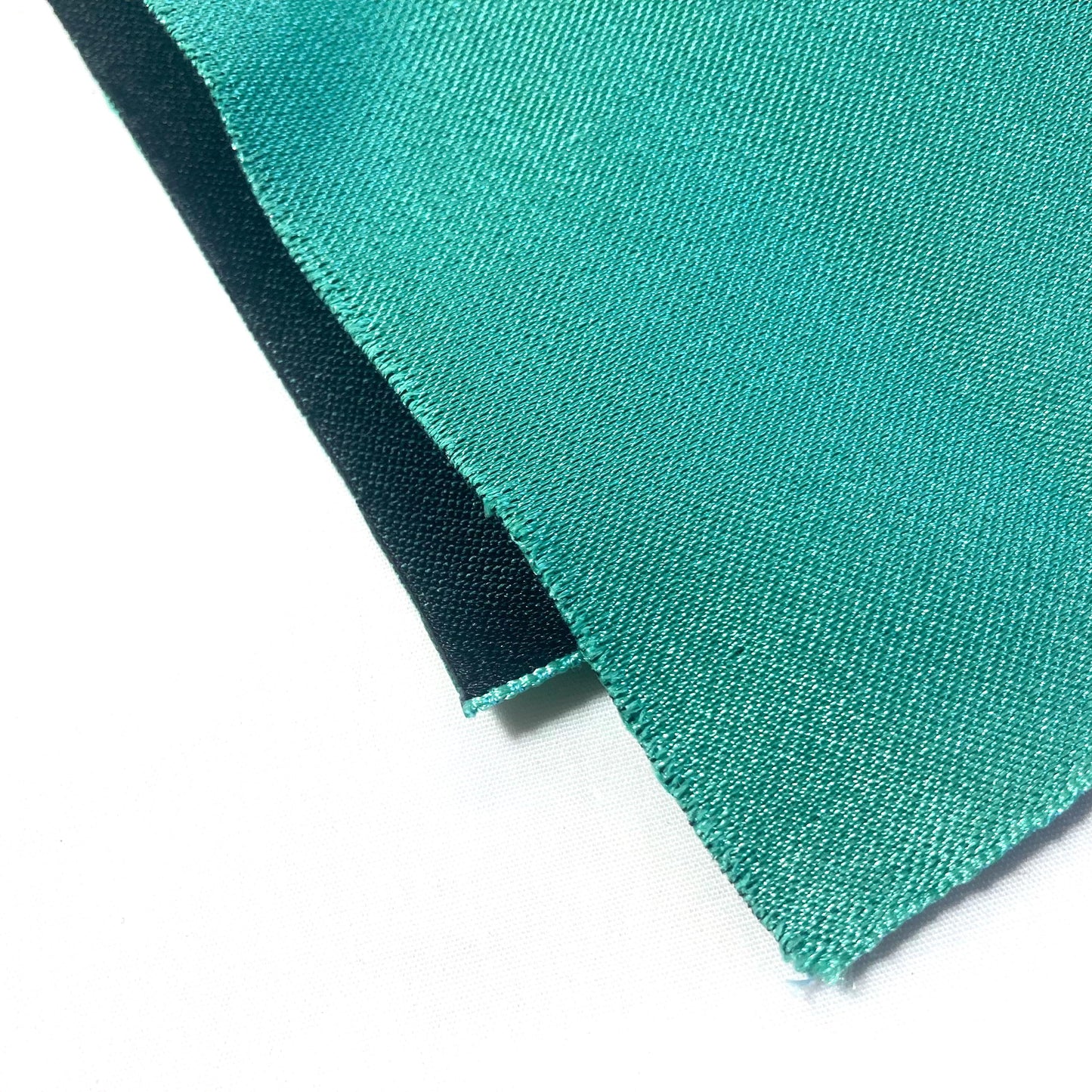 Cute Japanese hanhaba obi - emerald and black with golden sakura flowers