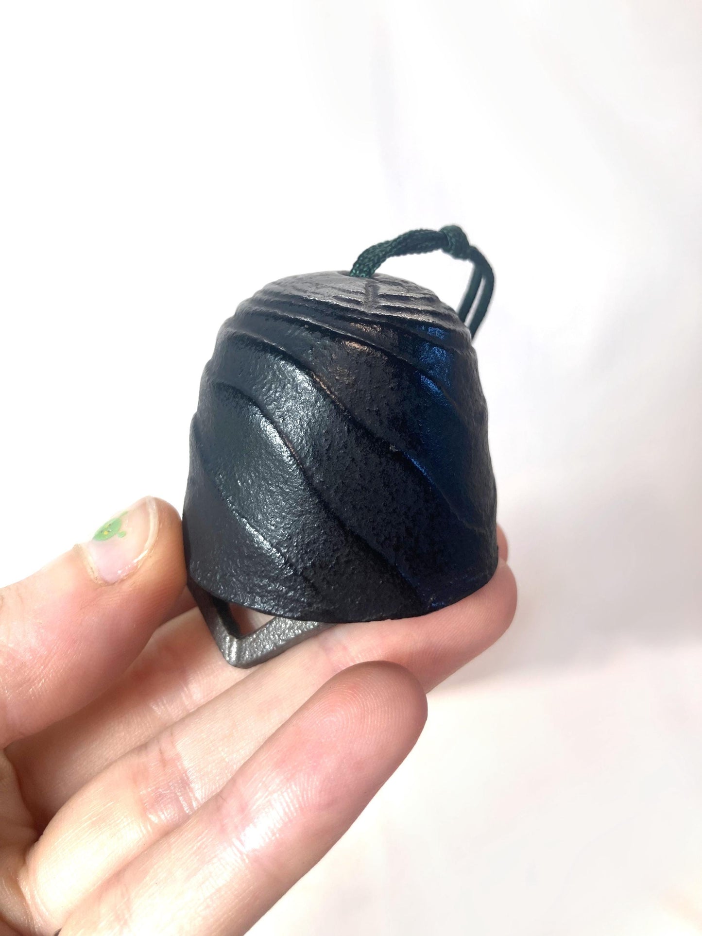 Cast iron wind chime (fuurin) - big log pavilion