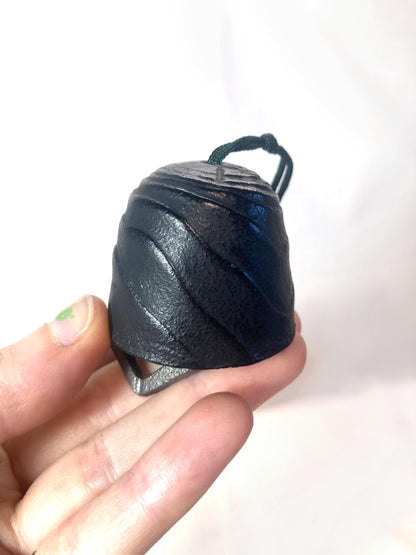 Cast iron wind chime (fuurin) - big log pavilion