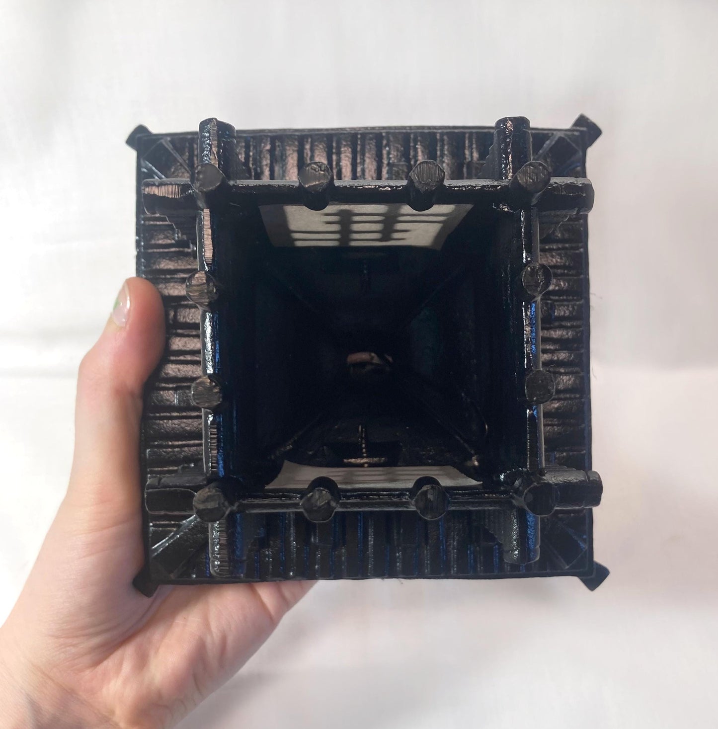 Cast iron wind chime (fuurin) - big log pavilion