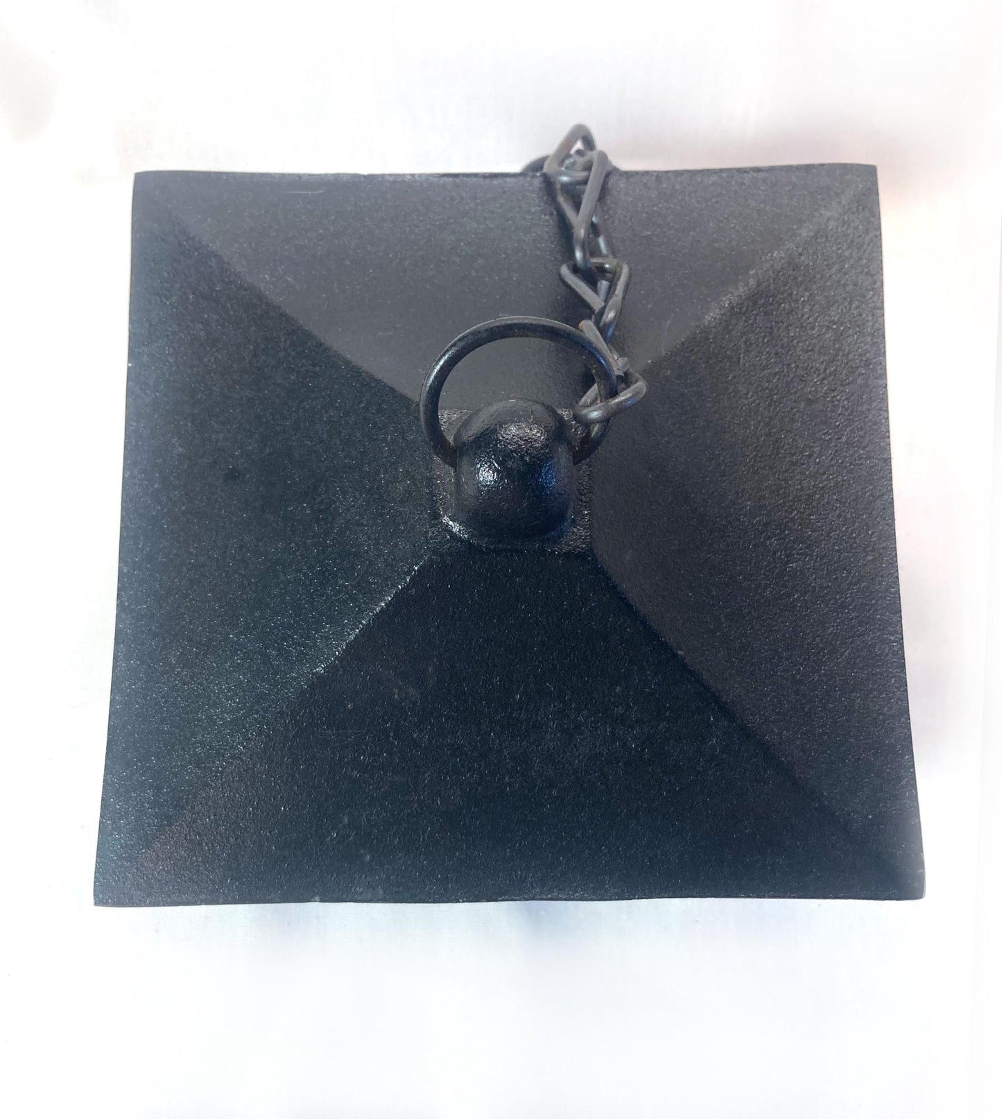 Cast iron wind chime (fuurin) - simple house