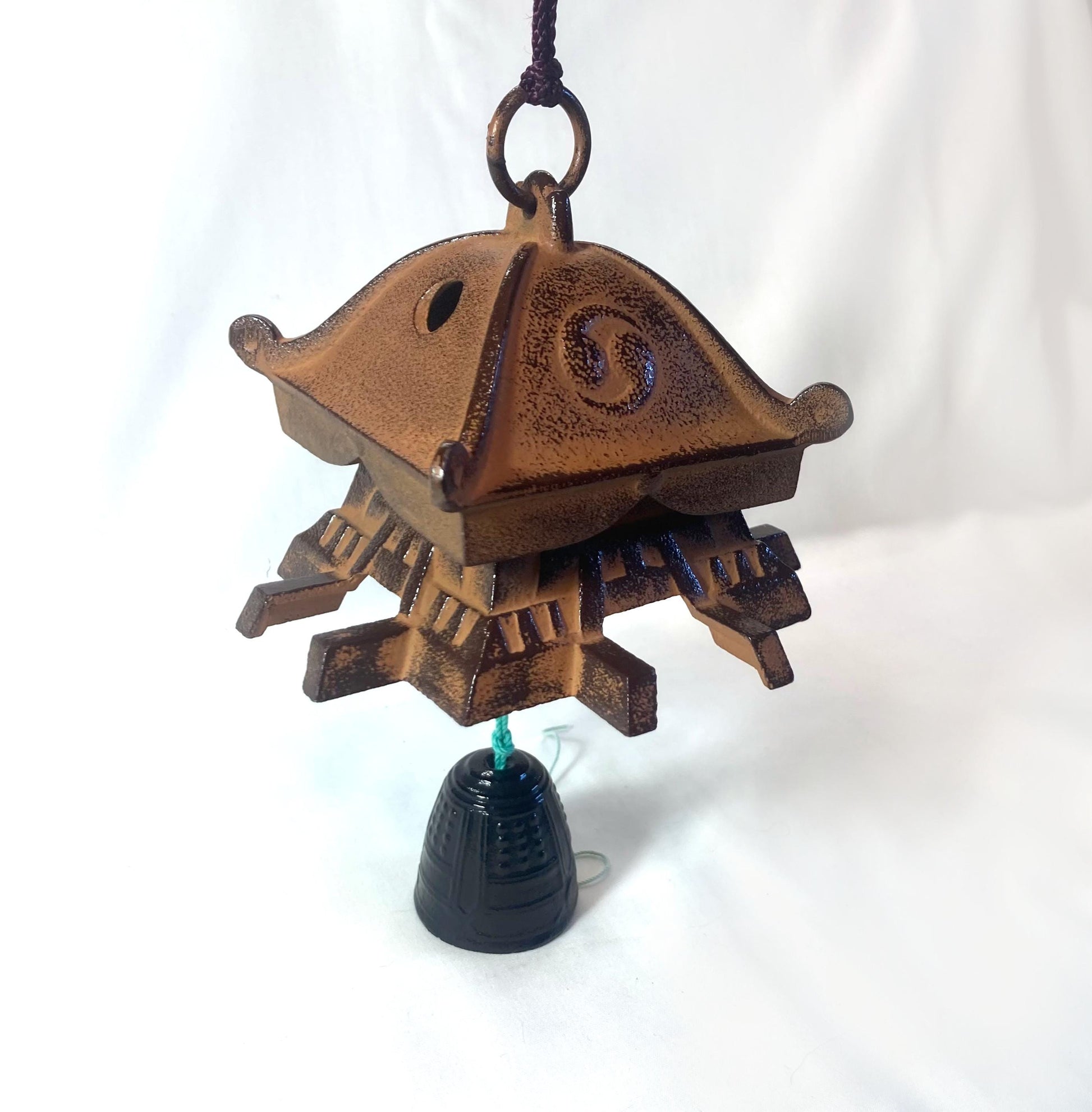 Cast iron wind chime (fuurin) - omikoshi (portable shrine)
