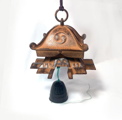 Cast iron wind chime (fuurin) - omikoshi (portable shrine)