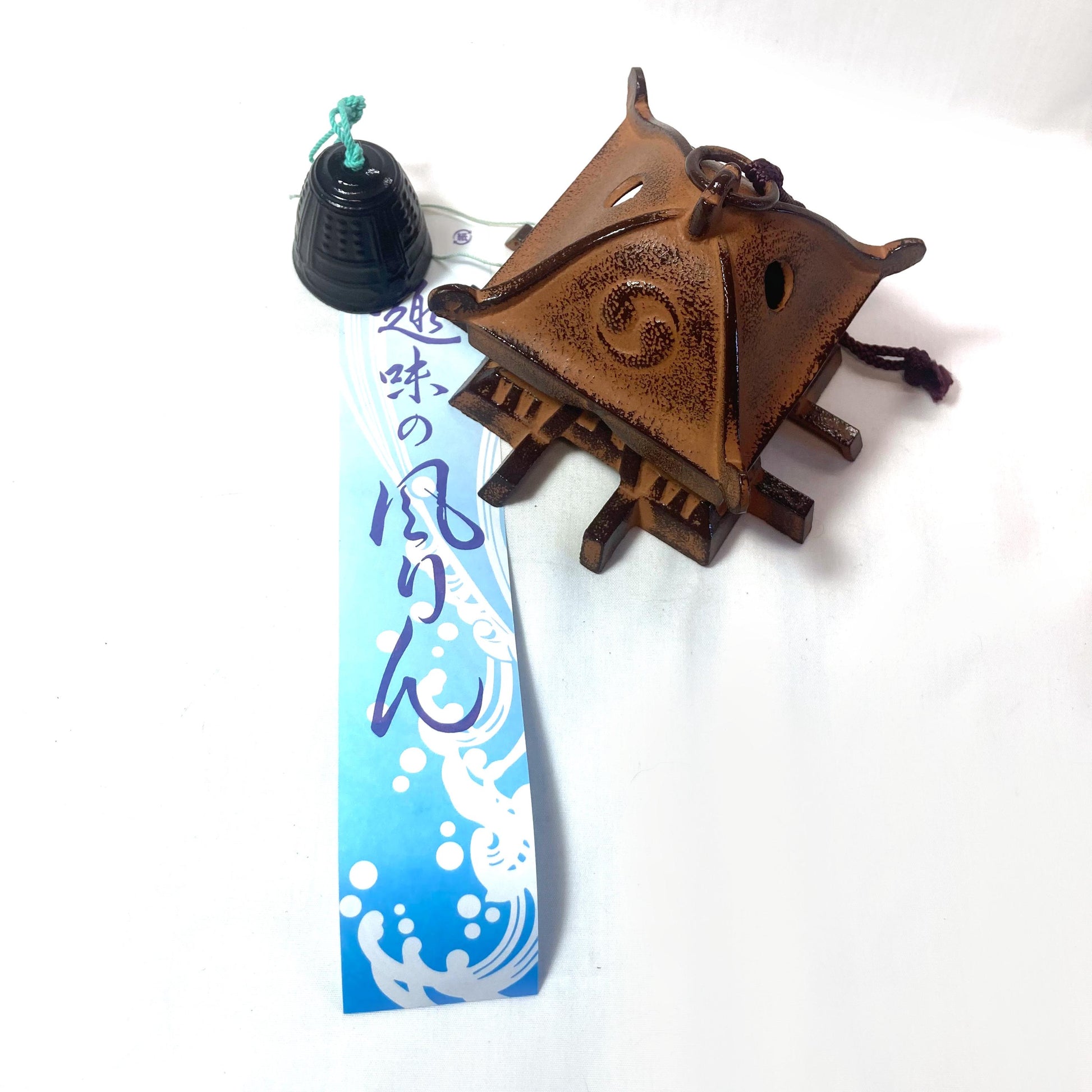 Cast iron wind chime (fuurin) - omikoshi (portable shrine)
