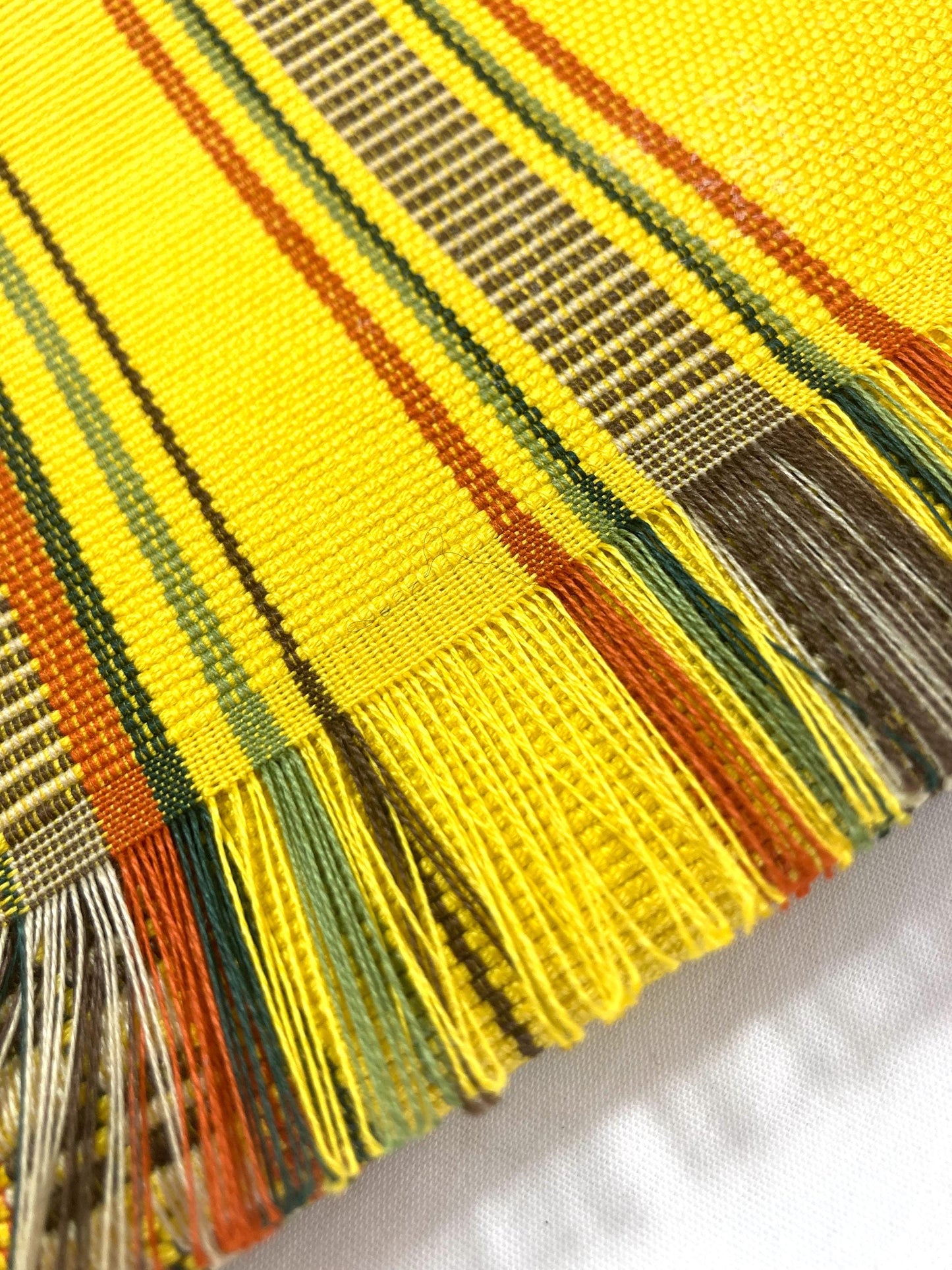 Miniature Japanese woven cloth - traditional cloth of Okinawa