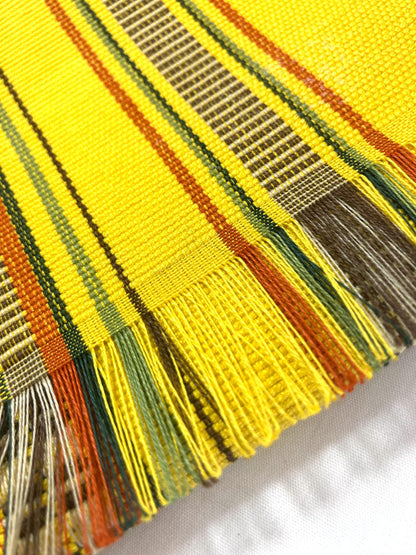 Miniature Japanese woven cloth - traditional cloth of Okinawa