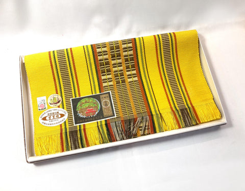 Miniature Japanese woven cloth - traditional cloth of Okinawa