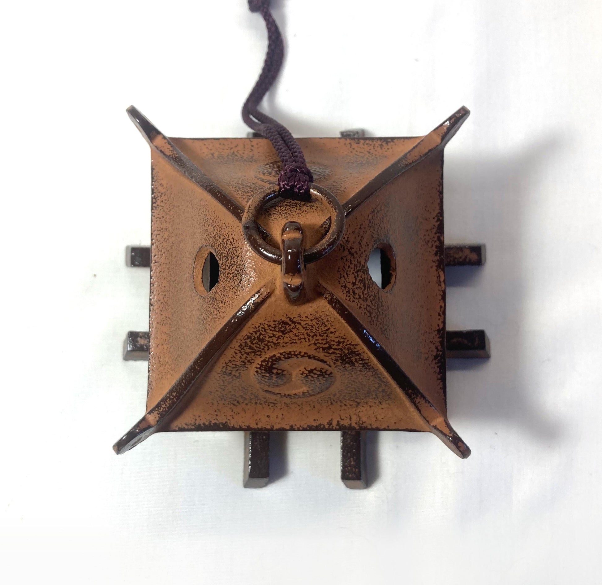 Cast iron wind chime (fuurin) - omikoshi (portable shrine)