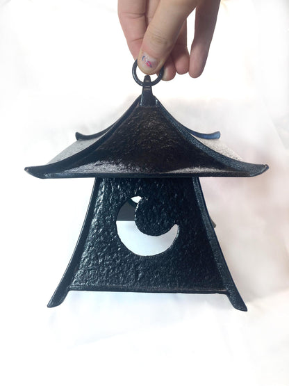 Cast iron wind chime (fuurin) - big sized moon lantern
