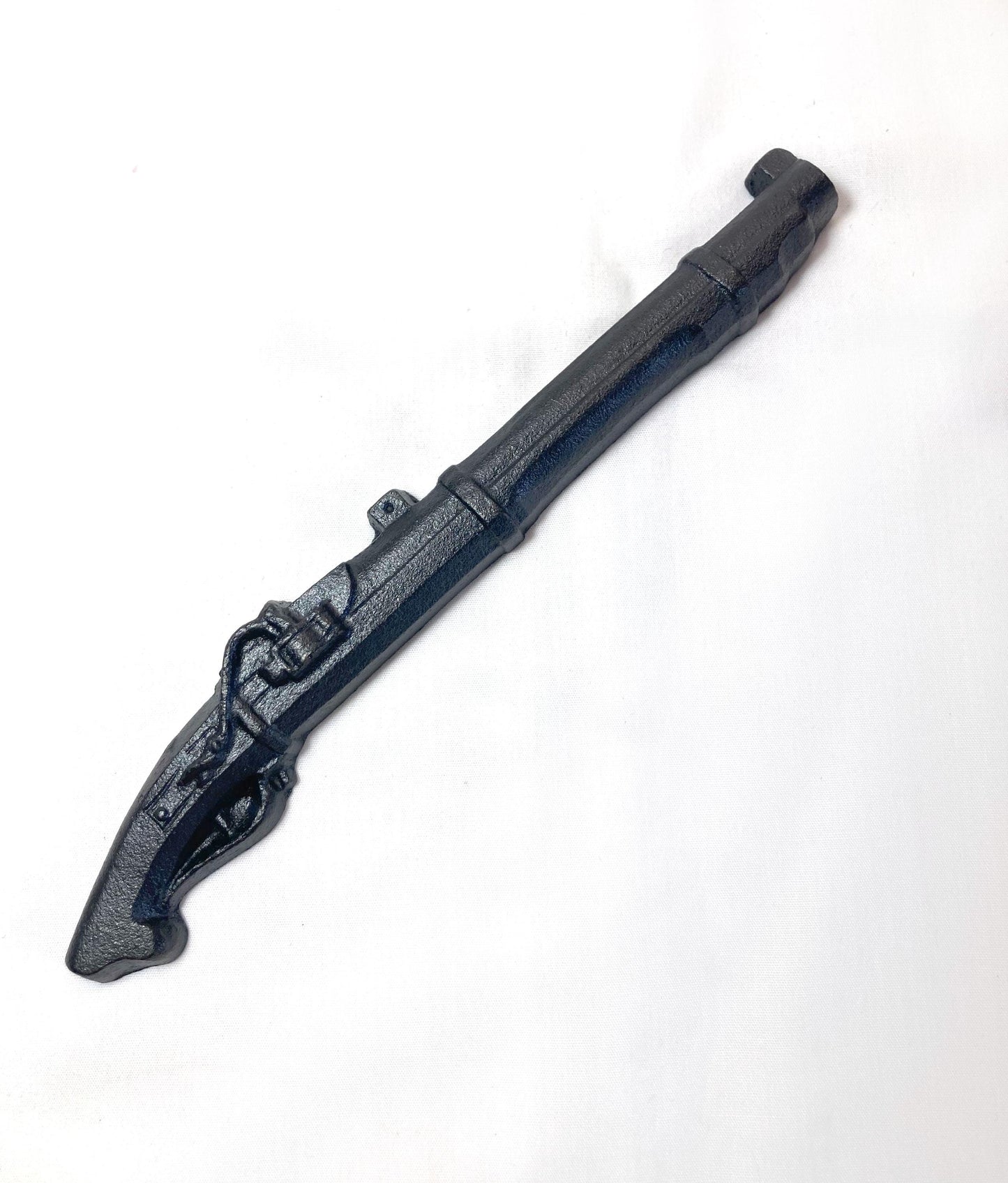 Japanese iron cast paperweight - matchlock gun "tanegashima"