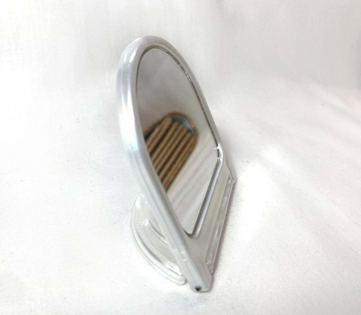 Vintage kimono two-way handbag - gold and pastel floral brocade