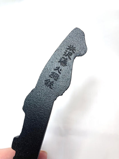 Japanese iron cast paperweight - matchlock gun "tanegashima"