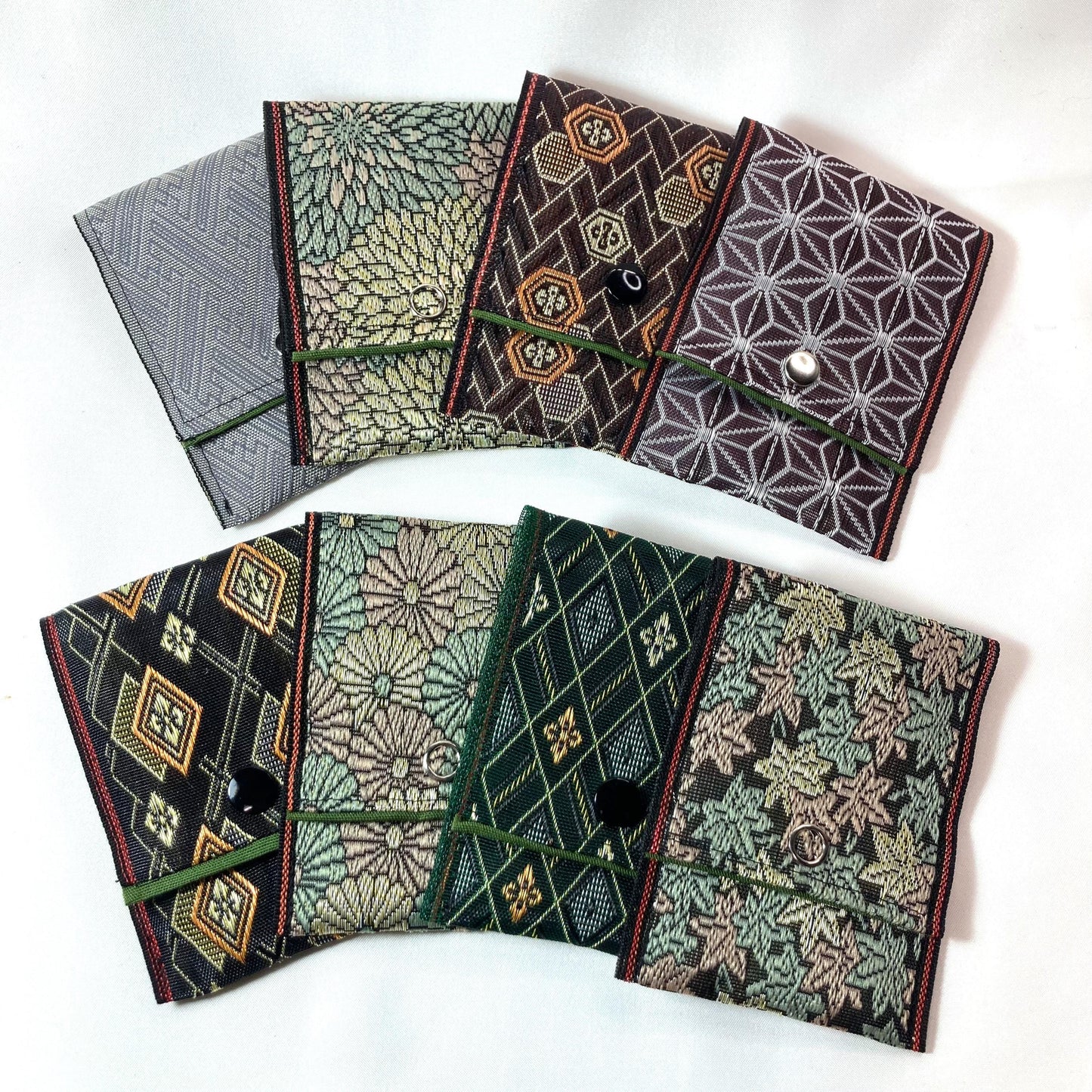 Tatami tape mini pouch - different patterns available (type 2)