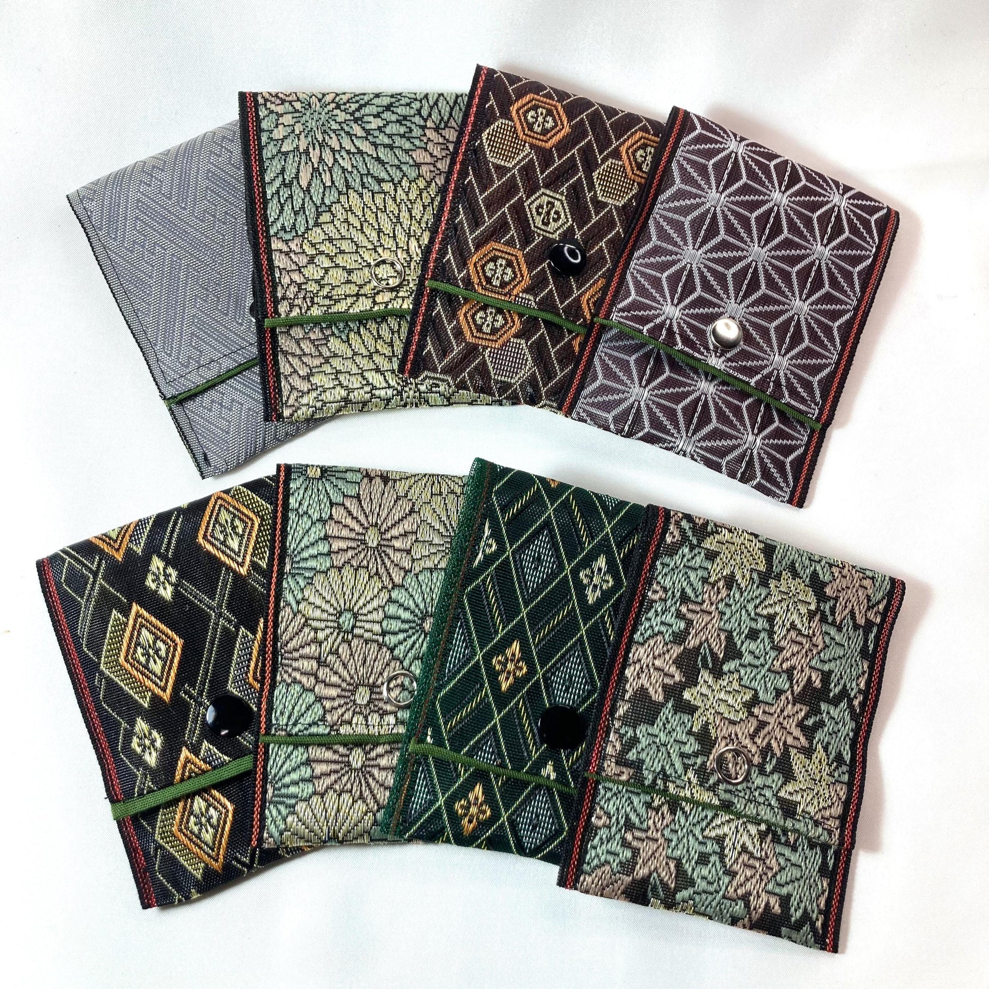 Tatami tape mini pouch - different patterns available (type 2)