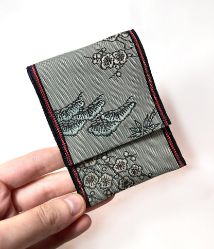 Tatami tape mini pouch - different patterns available (type 1 - magnetic button)