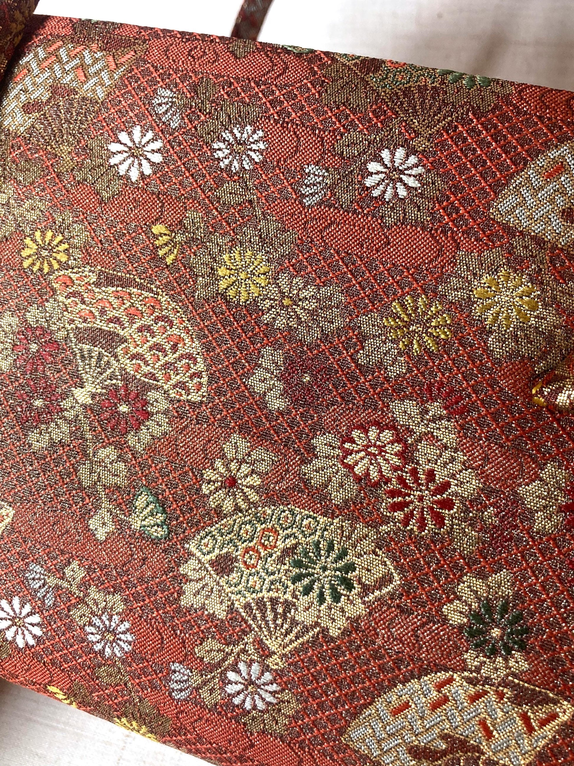 Vintage kimono handbag -