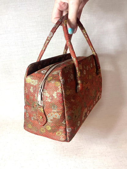 Vintage kimono handbag -